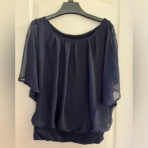 NY&Co Flowy Short Sleeve Shirt